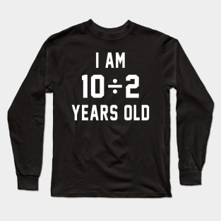 5th Birthday Long Sleeve T-Shirt